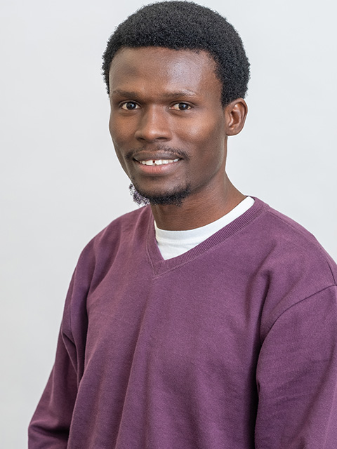 Portrait photograph of staff member, Vincent Ike